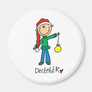 Month of December Magnet