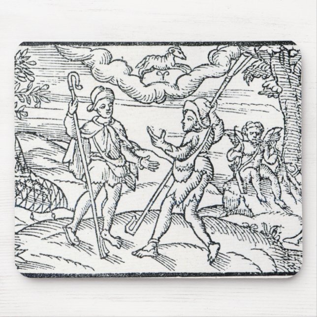 Month of March, from 'The Shepheardes Calender' Mouse Mat (Front)