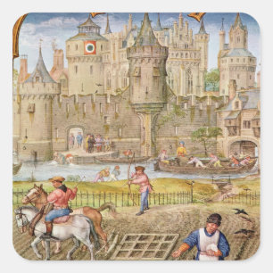 Month of October Square Sticker