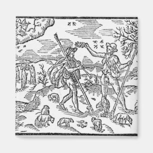 Month of September 'The Shepheardes Calender' Magnet