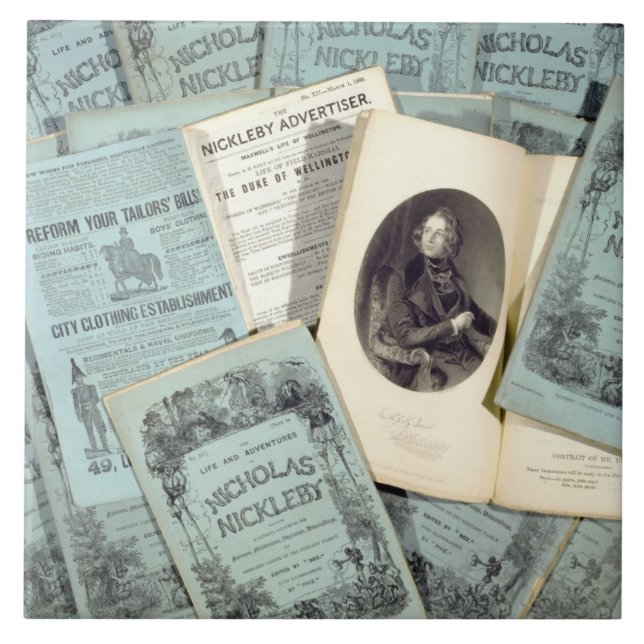 Monthly Issues of 'The Life and Adventures of Nich Tile (Front)