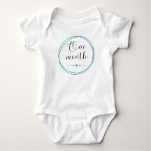 Monthly Milestone Bodysuit 1 Month
