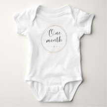 Monthly Milestone Bodysuit 1 Month