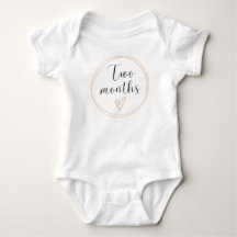 Monthly Milestone Bodysuit 2 Months