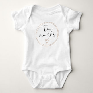 Monthly Milestone Bodysuit 2 Months