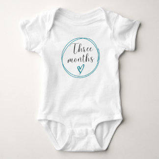 Monthly Milestone Bodysuit 3 Months