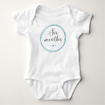 Monthly Milestone Bodysuit 6 Months