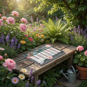 Monthly Planner for Gardeners Notepad