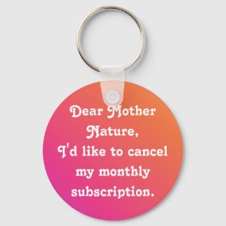 Monthly Subscription Key Ring