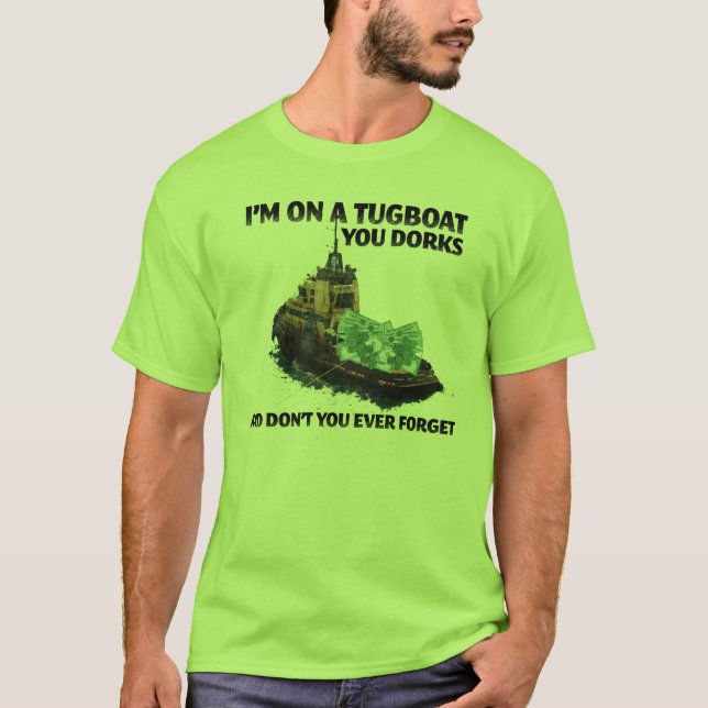 Monthly Tugboat T-Shirt (Front)