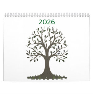 Monthly Wall Calendar - Change the Year