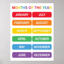 Months of the Year