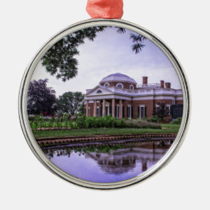 Monticello Reflection Metal Tree Decoration
