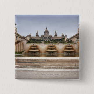 Montjuc Fortress 15 Cm Square Badge