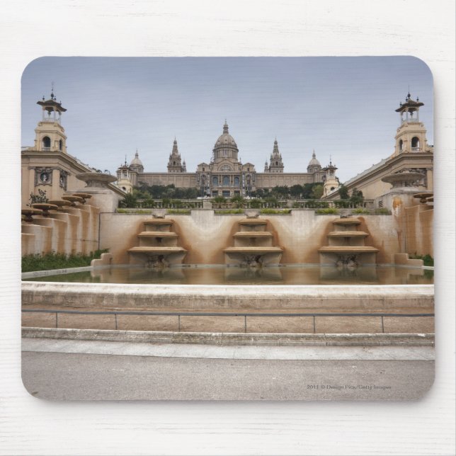 Montjuc Fortress Mouse Mat (Front)