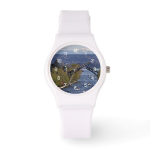 Montlake Bridge and Cascade Mountains Watch