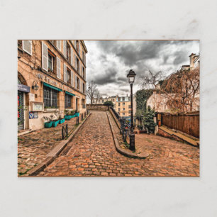 Montmarte, Paris, France Postcard