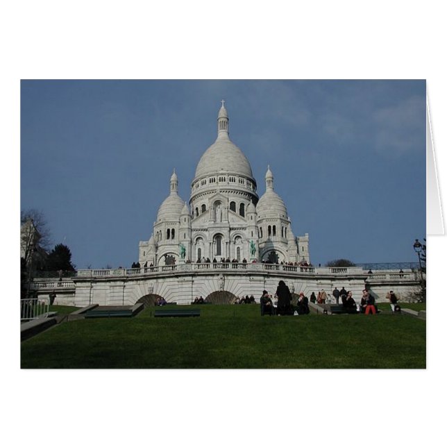 Montmartre Greeting/Note Card (Front Horizontal)
