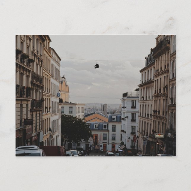 Montmartre, Paris, France Postcard (Front)