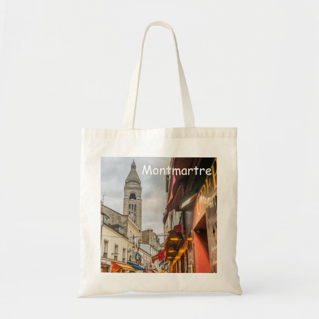 Montmartre, Paris tote bag (Front)