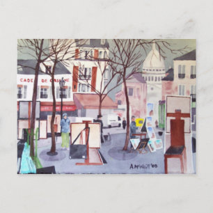 Montmartre postcard