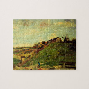 Montmartre: Quarry, the Mills by Vincent van Gogh Jigsaw Puzzle