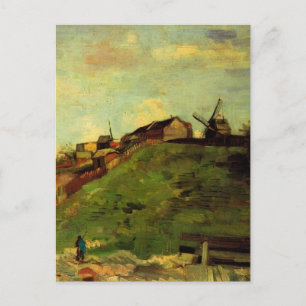 Montmartre: Quarry, the Mills by Vincent van Gogh Postcard