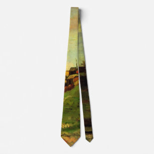 Montmartre: Quarry, the Mills by Vincent van Gogh Tie