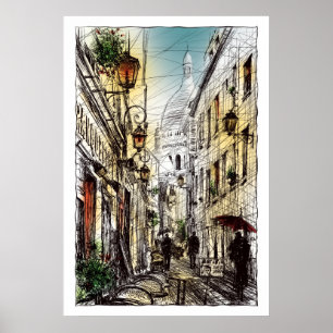 Montmartre XI Poster