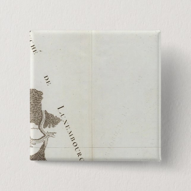 Montmedy, Longwy, Bouillon 15 Cm Square Badge (Front)