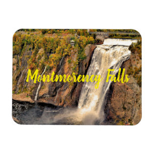 Montmorency Falls Canada stylised Magnet