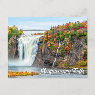 Montmorency Falls, Quebec City, Canada Postcard
