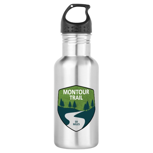 Montour Trail 532 Ml Water Bottle (Front)