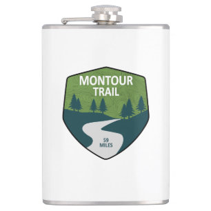 Montour Trail Hip Flask