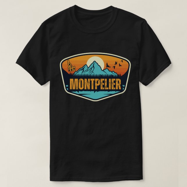 Montpelier, Idaho T-Shirt (Design Front)