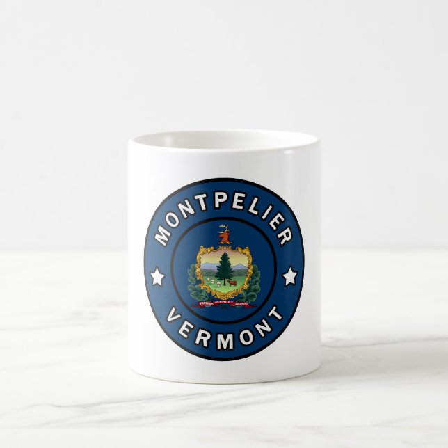 Montpelier Vermont Coffee Mug (Center)