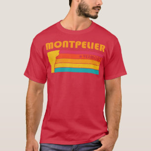 Montpelier Vermont Vintage Distressed Souvenir T-Shirt