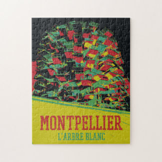 Montpellier Architecture illustration France Jigsaw Puzzle