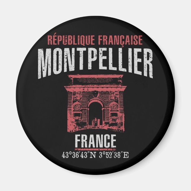 Montpellier Magnet (Front)