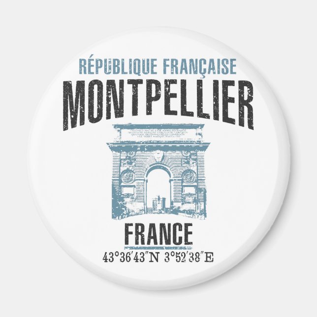 Montpellier Magnet (Front)