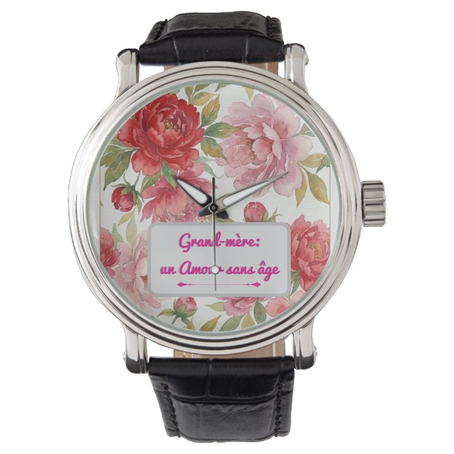 montre Pivoines Watch (Front)