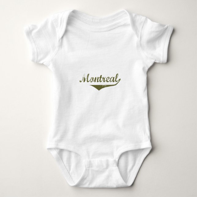 Montreal Baby Bodysuit (Front)