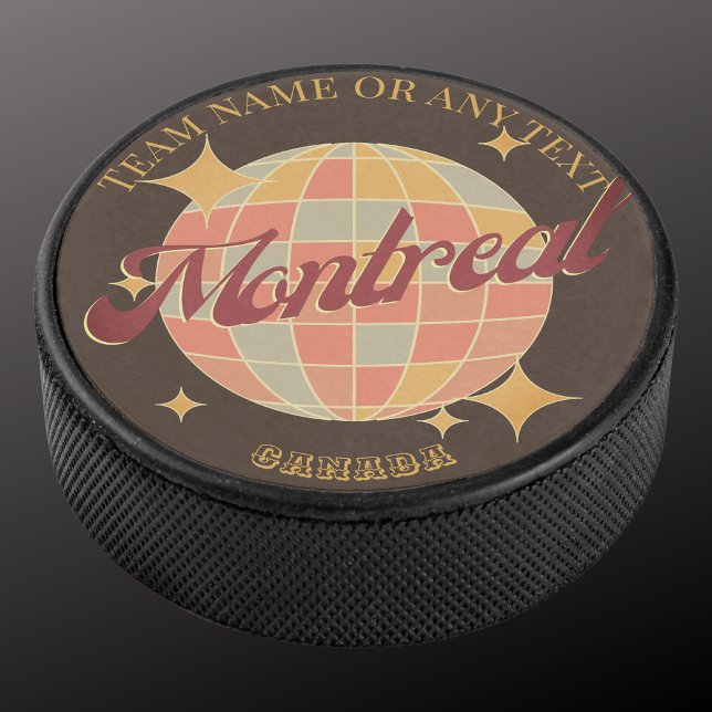 Montreal Canada City Hockey club Puck (Creator Uploaded)