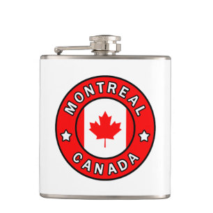 Montreal Canada Hip Flask
