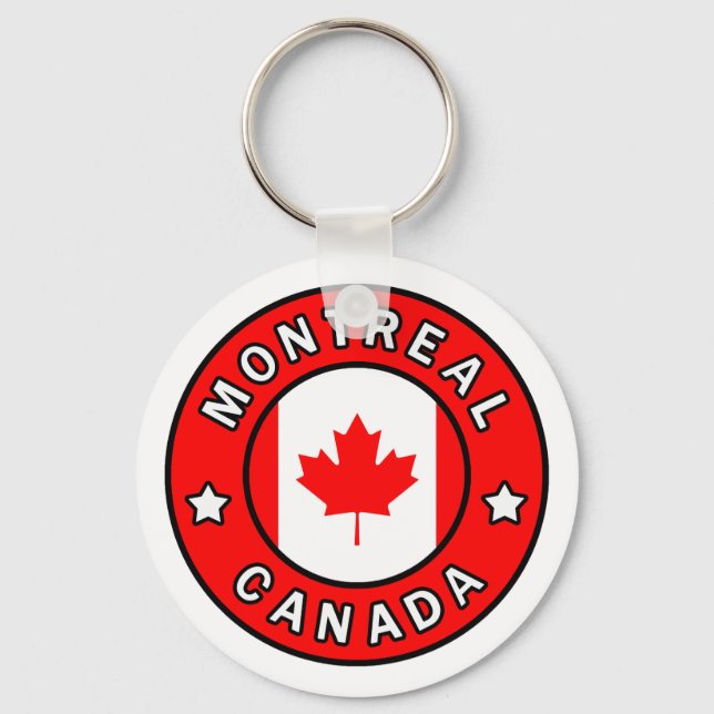 Montreal Canada Key Ring (Front)