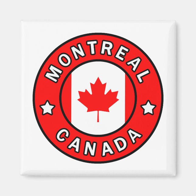 Montreal Canada Magnet (Front)