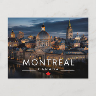 Montreal Canada Northern Waterfront Travel 🌍 Postcard