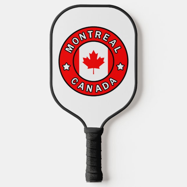 Montreal Canada Pickleball Paddle (Front)