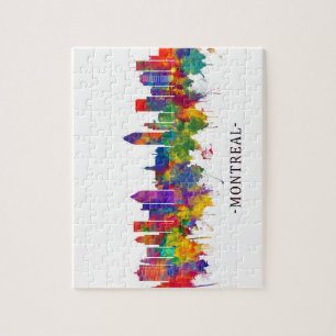 Montreal Canada Skyline Jigsaw Puzzle