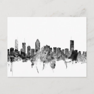 Montreal Canada Skyline Postcard